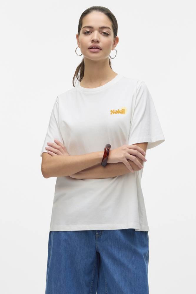 VMDORIS CATY SS TOP BOX JRS GA 10329468 Snow White/SOLEIL